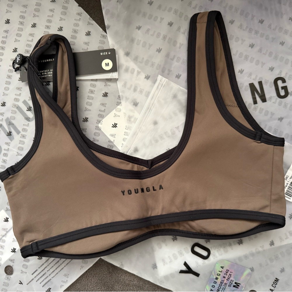 YoungLA For Her Sports Bra, Size Medium NWT - Picture 2 of 4